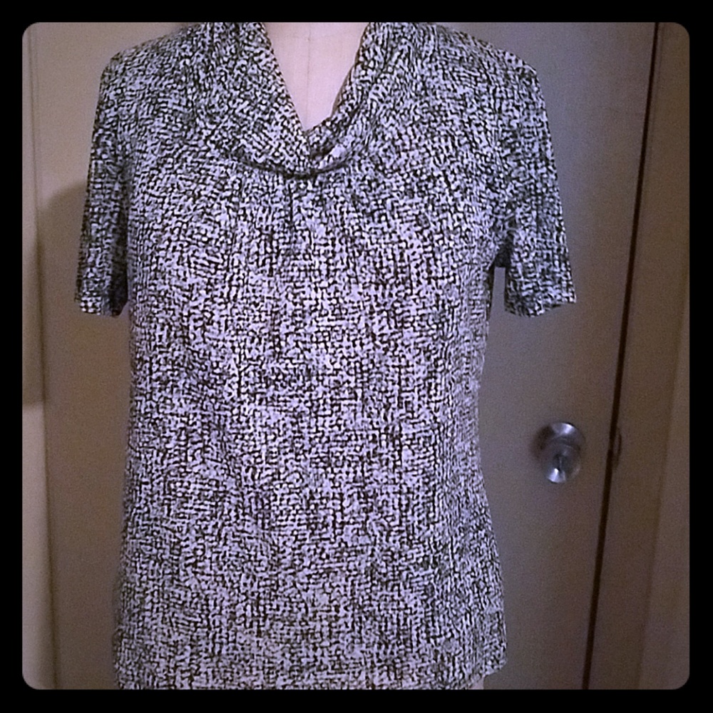 Cowl blouse